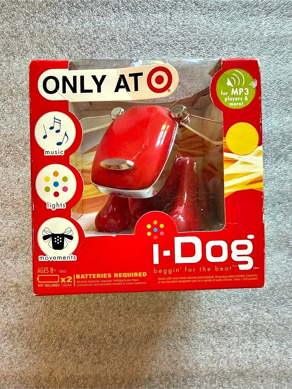 Hasbro Target i-Dog Red Electronic Music Player